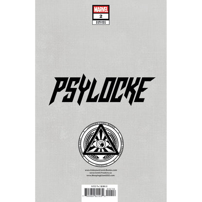 [Signed by Nathan Szerdy] Psylocke #2 Unknown Comics Nathan Szerdy Exclusive Var [IN STOCK] - Plastic Empire