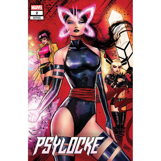 [Signed by Nathan Szerdy] Psylocke #2 Unknown Comics Nathan Szerdy Exclusive Var [IN STOCK] - Plastic Empire