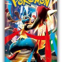 Pokémon Japanese TCG Mega Brave trading card by Plastic Empire featuring vibrant artwork of Mega Brave Pokémon on a glossy card surface.