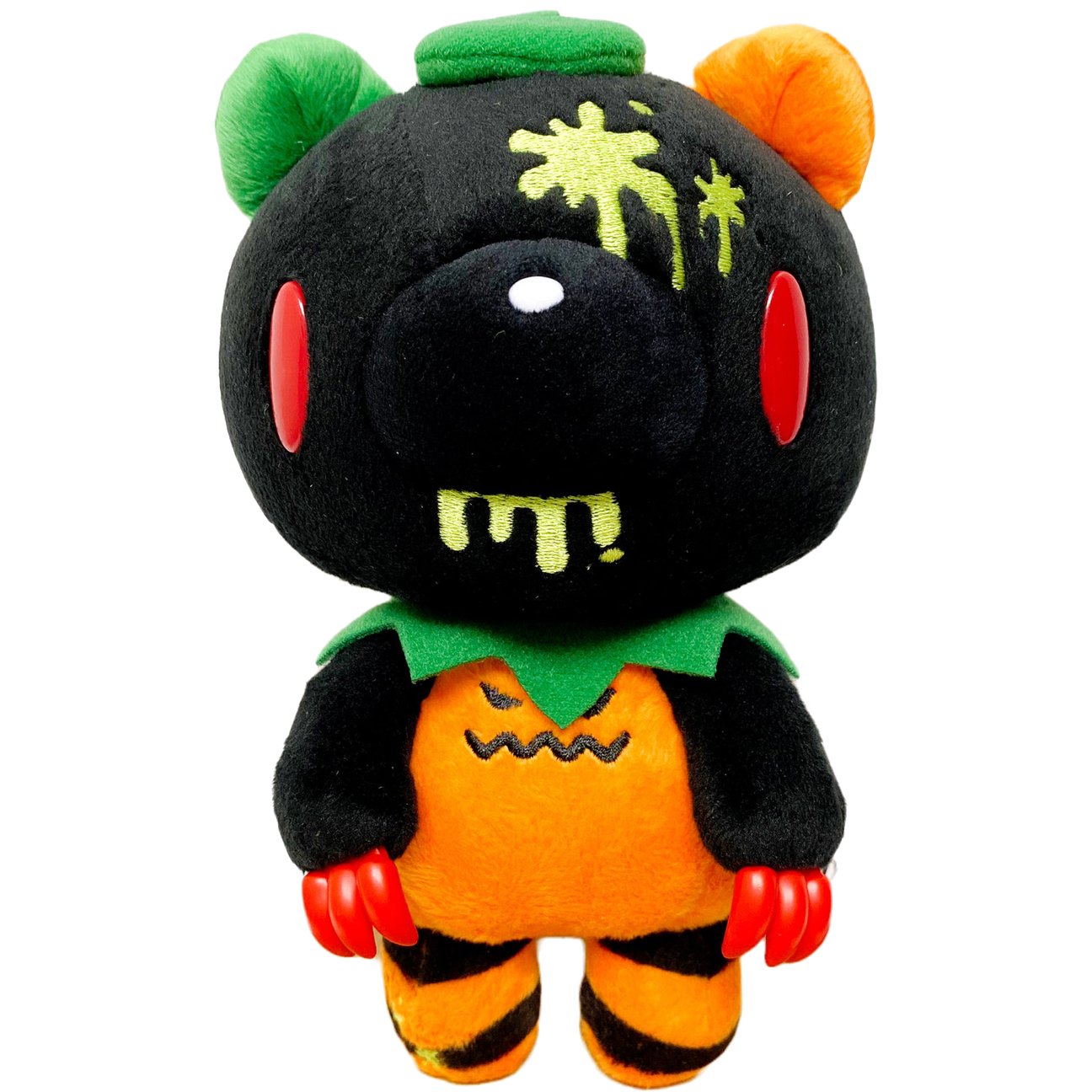 Pumpkin Gloomy Bear 8" Plush - Plastic Empire