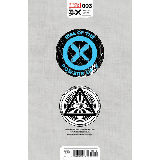 RISE OF THE POWERS OF X 3 UNKNOWN COMICS EJIKURE EXCLUSIVE CONNECTING VAR [03/27/2024] - Plastic Empire