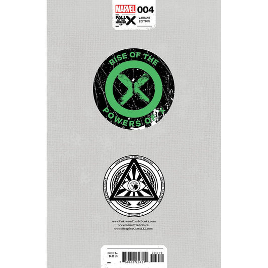 RISE OF THE POWERS OF X #4 UNKNOWN COMICS KAARE ANDREWS EXCLUSIVE VIRGIN VAR [FHX] (04/24/2024) - Plastic Empire