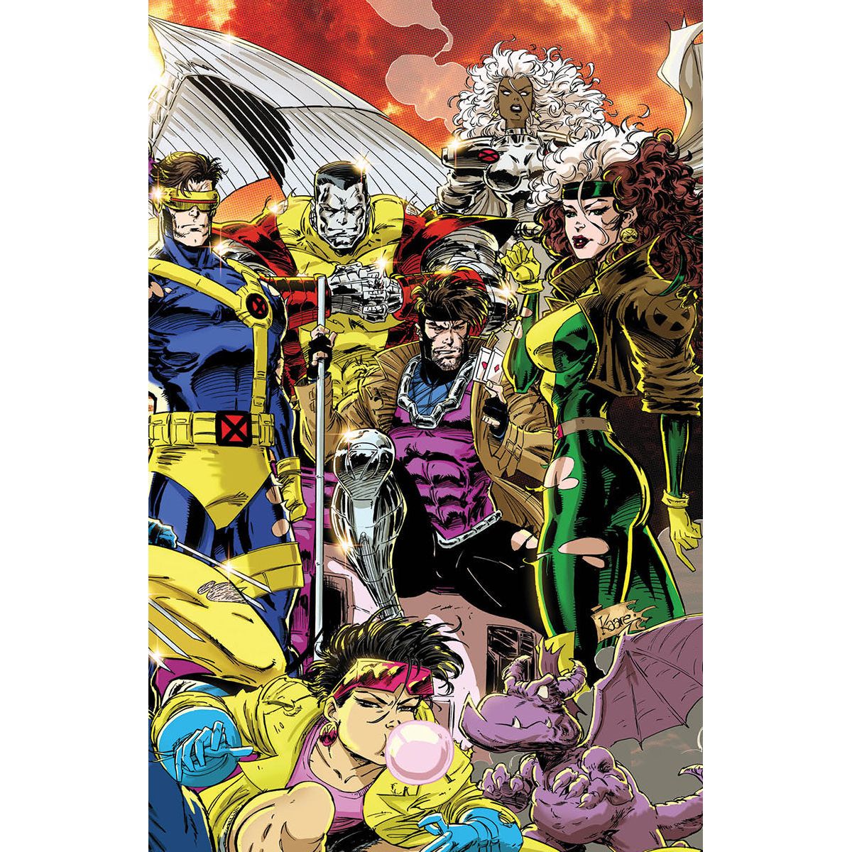 [2 Pack] Kaare Andrews Fall Of The House Of X #4 / Rise Of The Powers Of X #4 Exclusive Connecting Virgin Var [Fhx] (04/24/2024)