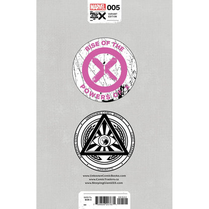 RISE OF THE POWERS OF X #5 UNKNOWN COMICS DAVID NAKAYAMA EXCLUSIVE VIRGIN VAR [FHX] (05/29/2024)
