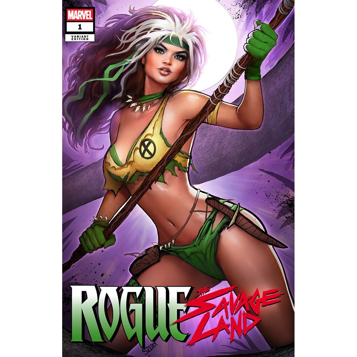 [Signed by Nathan Szerdy] Rogue: The Savage Land #1 Unknown Comics Nathan Szerdy Exclusive Var (06/2025)