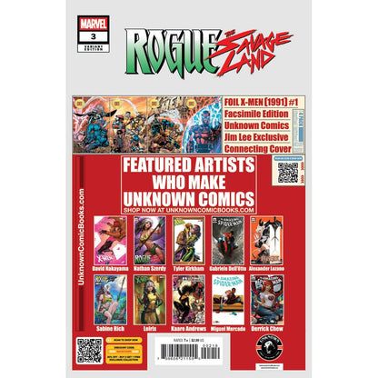 Rogue: The Savage Land #3 Unknown Comic Lucas Werneck Exclusive Virgin Var (03/26/2025)