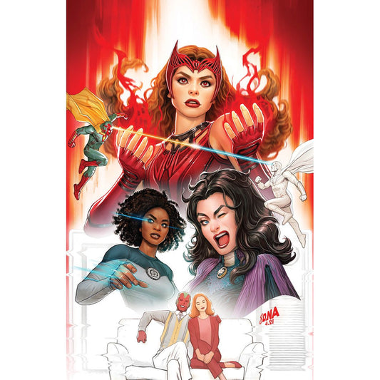 SCARLET WITCH 3 UNKNOWN COMICS NAKAYAMA MCU COVER MEGACON EXCLUSIVE VIRGIN VAR (03/08/2023) - Plastic Empire