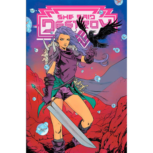 SHE SAID DESTROY #1 UNKNOWN COMICS CREEES EXCLUSIVE 5/29/2019 - Plastic Empire