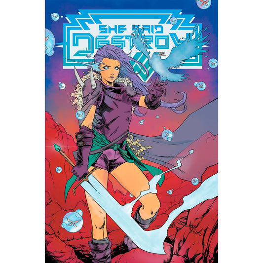 SHE SAID DESTROY #1 UNKNOWN COMICS CREEES EXCLUSIVE POWER 5/29/2019 - Plastic Empire