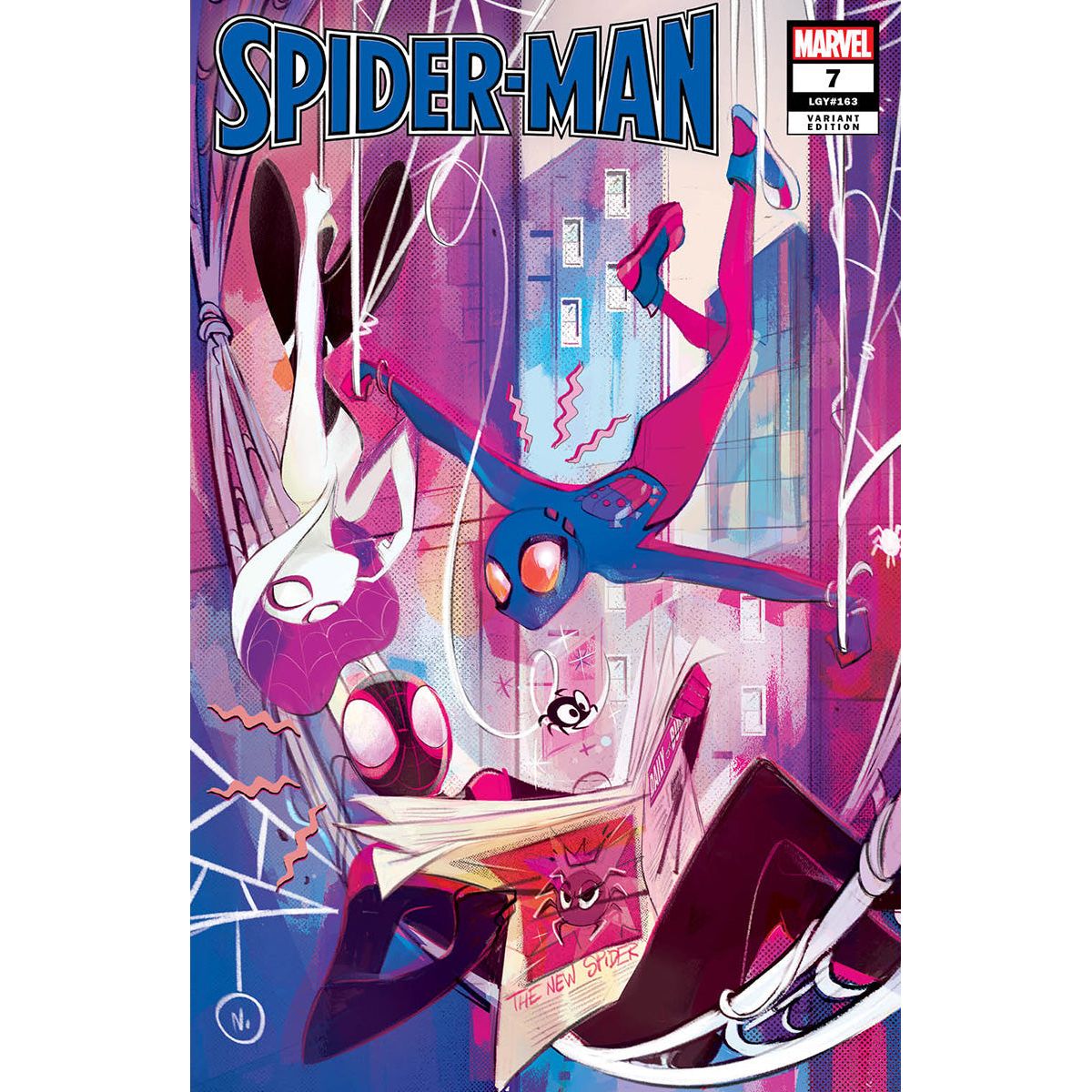 SPIDER-MAN #7 2ND PRINTING UNKNOWN COMICS NICOLETTA BALDARI EXCLUSIVE VAR (05/17/2023) - Plastic Empire