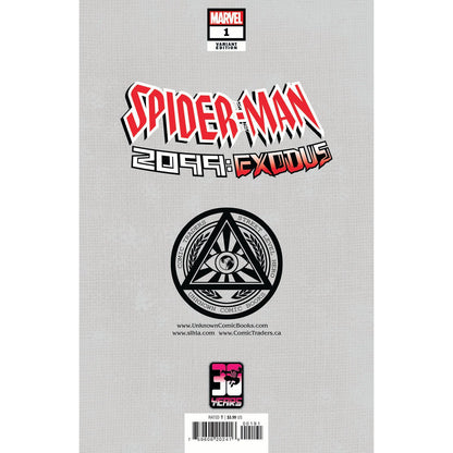 SPIDER-MAN 2099: EXODUS #1 UNKNOWN COMICS ALAN QUAH EXCLUSIVE VAR (05/25/2022) - Plastic Empire
