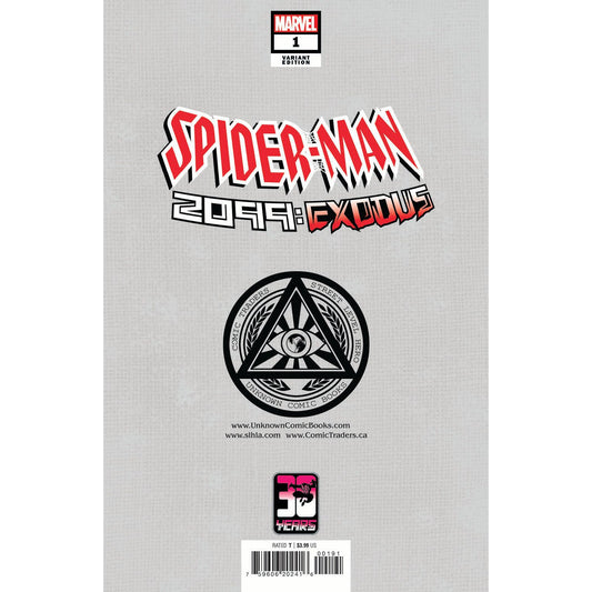 SPIDER-MAN 2099: EXODUS #1 UNKNOWN COMICS ALAN QUAH EXCLUSIVE VAR (05/25/2022) - Plastic Empire