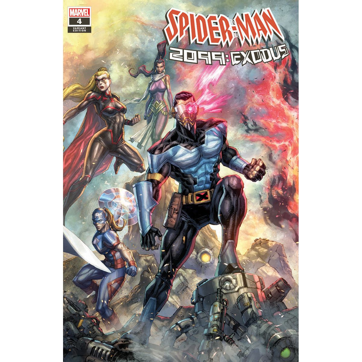 SPIDER-MAN 2099: EXODUS #4 UNKNOWN COMICS ALAN QUAH EXCLUSIVE VAR (07/13/2022) - Plastic Empire