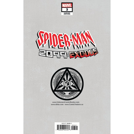 SPIDER-MAN 2099: EXODUS #4 UNKNOWN COMICS ALAN QUAH EXCLUSIVE VAR (07/13/2022) - Plastic Empire