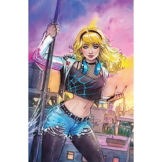 SPIDER-GWEN ANNUAL #1 [CHAOS] UNKNOWN COMICS SABINE RICH EXCLUSIVE NYCC VIRGIN VAR (10/18/2023)