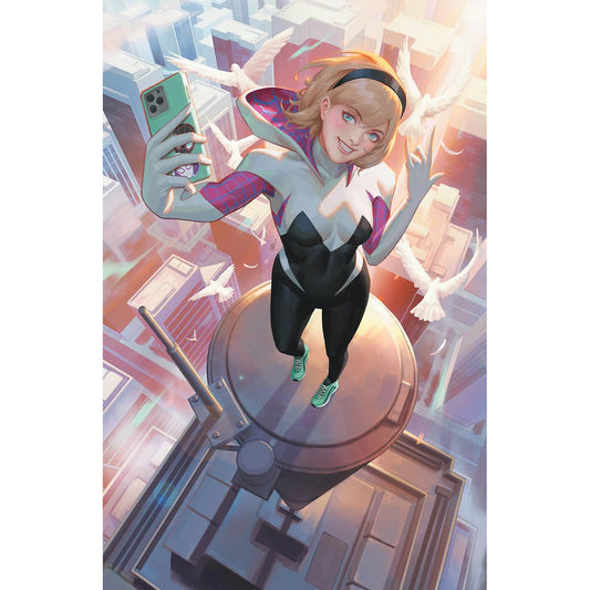 SPIDER-GWEN: THE GHOST-SPIDER #3 UNKNOWN COMICS EJIKURE VIRGIN EXCLUSIVE VAR (07/31/2024) - Plastic Empire