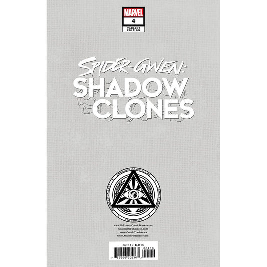 SPIDER-GWEN: SHADOW CLONES #4 UNKNOWN COMICS KAEL NGU EXCLUSIVE VIRGIN VAR (06/14/2023) - Plastic Empire