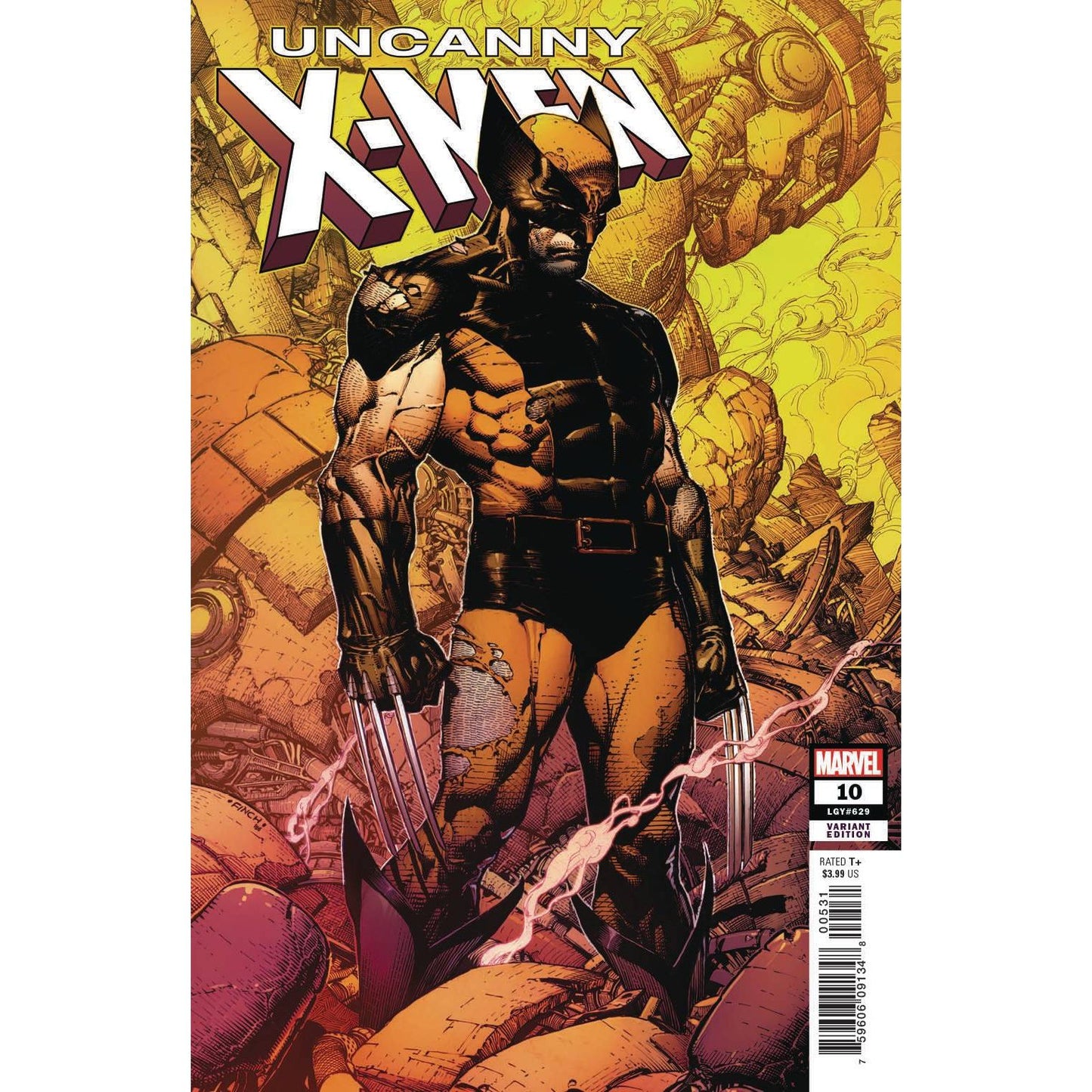UNCANNY X-MEN #10 FINCH VAR 1/16/2019