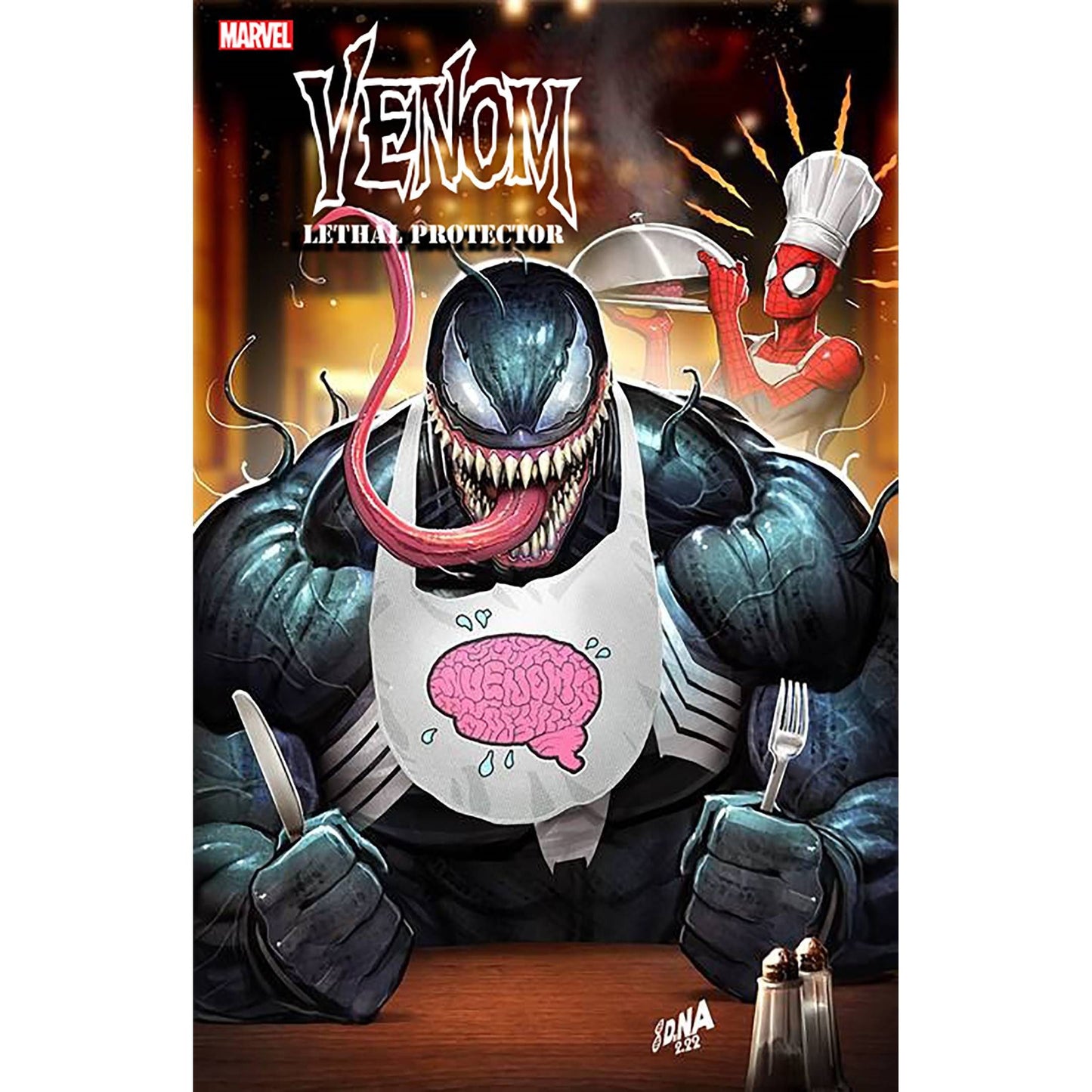 [Signed by David Nakayama] VENOM: LETHAL PROTECTOR 1 NAKAYAMA VARIANT[1:25]