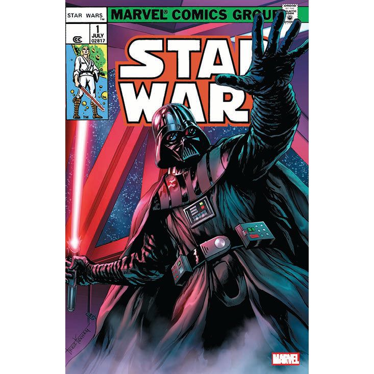 Star Wars #1 Facsimile Comics Spot Tyler Kirkham C2E2 2025 Exclusive Var (04/09/2025) - Plastic Empire