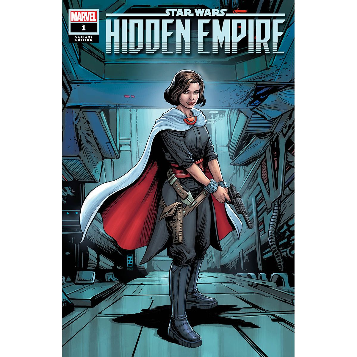 STAR WARS: HIDDEN EMPIRE #1 UNKNOWN COMICS PATCH ZIRCHER EXCLUSIVE VAR (11/16/2022) - Plastic Empire
