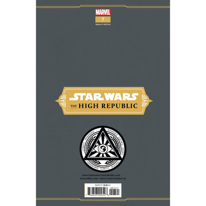STAR WARS HIGH REPUBLIC #7 UNKNOWN COMICS MARCO TURINI EXCLUSIVE VAR (07/28/2021)