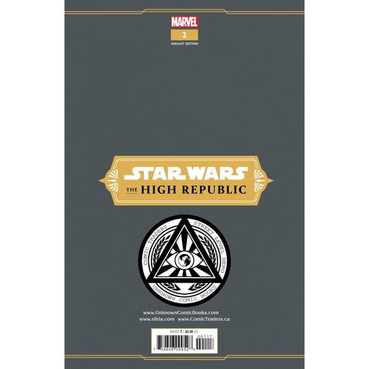 STAR WARS HIGH REPUBLIC #2 UNKNOWN COMICS CARLO PAGULAYAN EXCLUSIVE VAR (02/03/2021)
