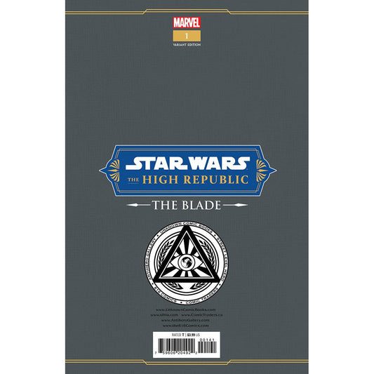 STAR WARS: THE HIGH REPUBLIC - THE BLADE #1 UNKNOWN COMICS PAOLO VILLANELLI EXCLUSIVE VAR (11/23/2022) (12/28/2022)