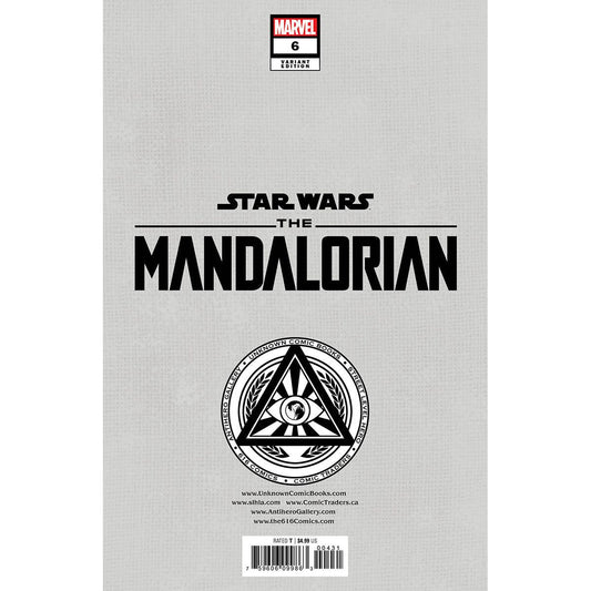STAR WARS: THE MANDALORIAN #6 UNKNOWN COMICS RICKIE YAGAWA EXCLUSIVE VAR (12/14/2022)