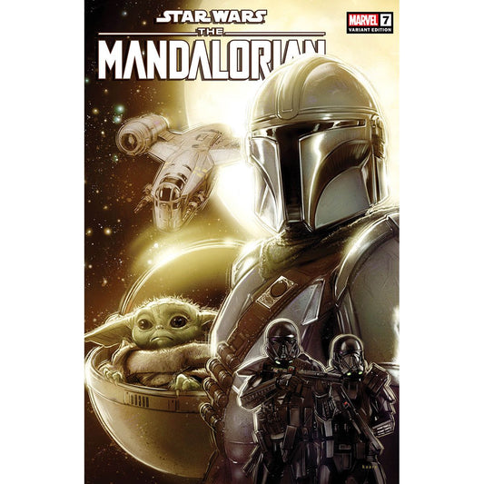 STAR WARS: THE MANDALORIAN #7 UNKNOWN COMICS KAARE ANDREWS EXCLUSIVE VAR (01/11/2023) - Plastic Empire