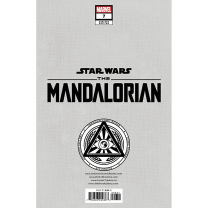 STAR WARS: THE MANDALORIAN #7 UNKNOWN COMICS KAARE ANDREWS EXCLUSIVE VIRGIN VAR (01/11/2023)
