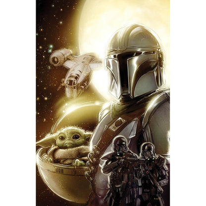 STAR WARS: THE MANDALORIAN #7 UNKNOWN COMICS KAARE ANDREWS EXCLUSIVE VIRGIN VAR (01/11/2023)