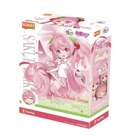 Blokees DaaLaMode Series Sakura Miku Official Outfit Model Kit