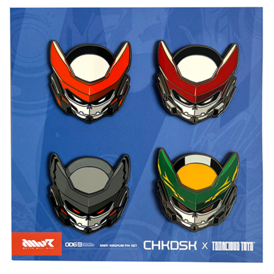 CHK_DSK Magnum Enamel Pin Set NYCC Exclusive