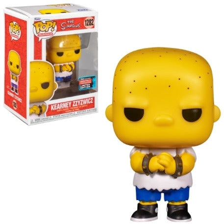 FUNKO POP! THE SIMPSONS KEARNEY ZZYZWICZ FALL CONVENTION 2022 EXCLUSIVE IN STOCK