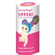 Sonny Angel Hippers Looking Back Series blind box minifigure by Plastic Empire, featuring a cute angel character with wings and detailed design.