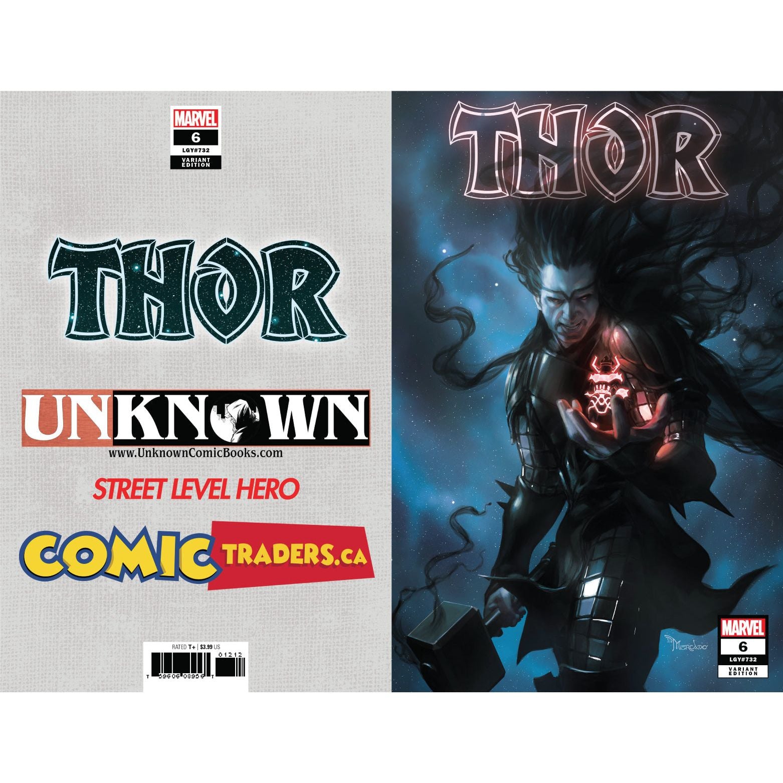 THOR #6 UNKNOWN COMICS MIGUEL MERCADO EXCLUSIVE VAR (08/19/2020) - Plastic Empire