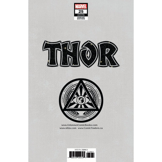 THOR #25 UNKNOWN COMICS SABINE RICH EXCLUSIVE VAR (05/18/2022)