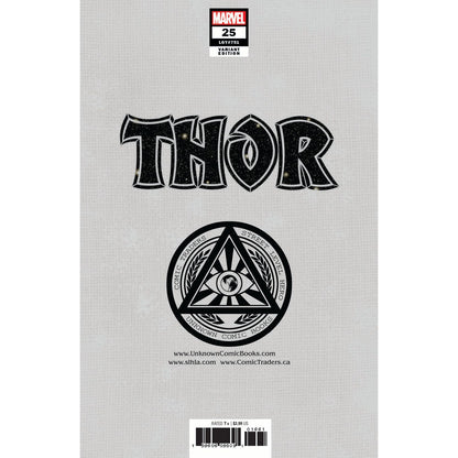 THOR #25 UNKNOWN COMICS SABINE RICH EXCLUSIVE VIRGIN VAR (05/18/2022)