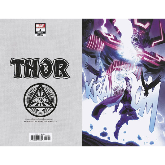 THOR #4 UNKNOWN COMICS EXCLUSIVE 3RD PTG KLEIN VIRGIN VAR (09/09/2020)