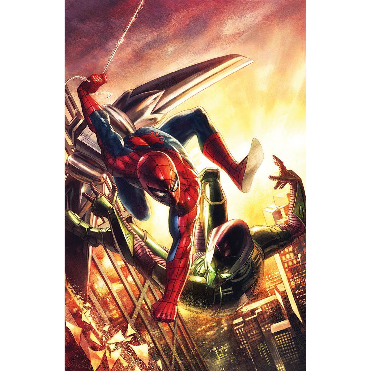 [Signed by Hickman] Ultimate Spider-Man #1 Virgin Unknown Comics Matrazzo Exclusive Var [INST]