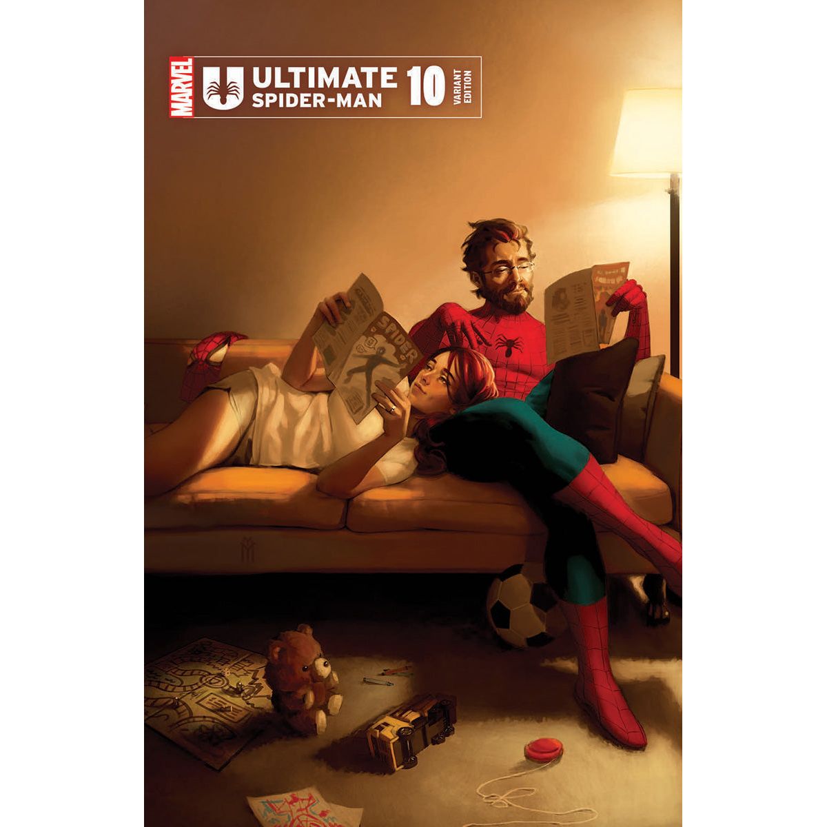 [2 PACK] ULTIMATE SPIDER-MAN #10 UNKNOWN COMICS MIGUEL MERCADO EXCLUSIVE VAR (10/16/2024)