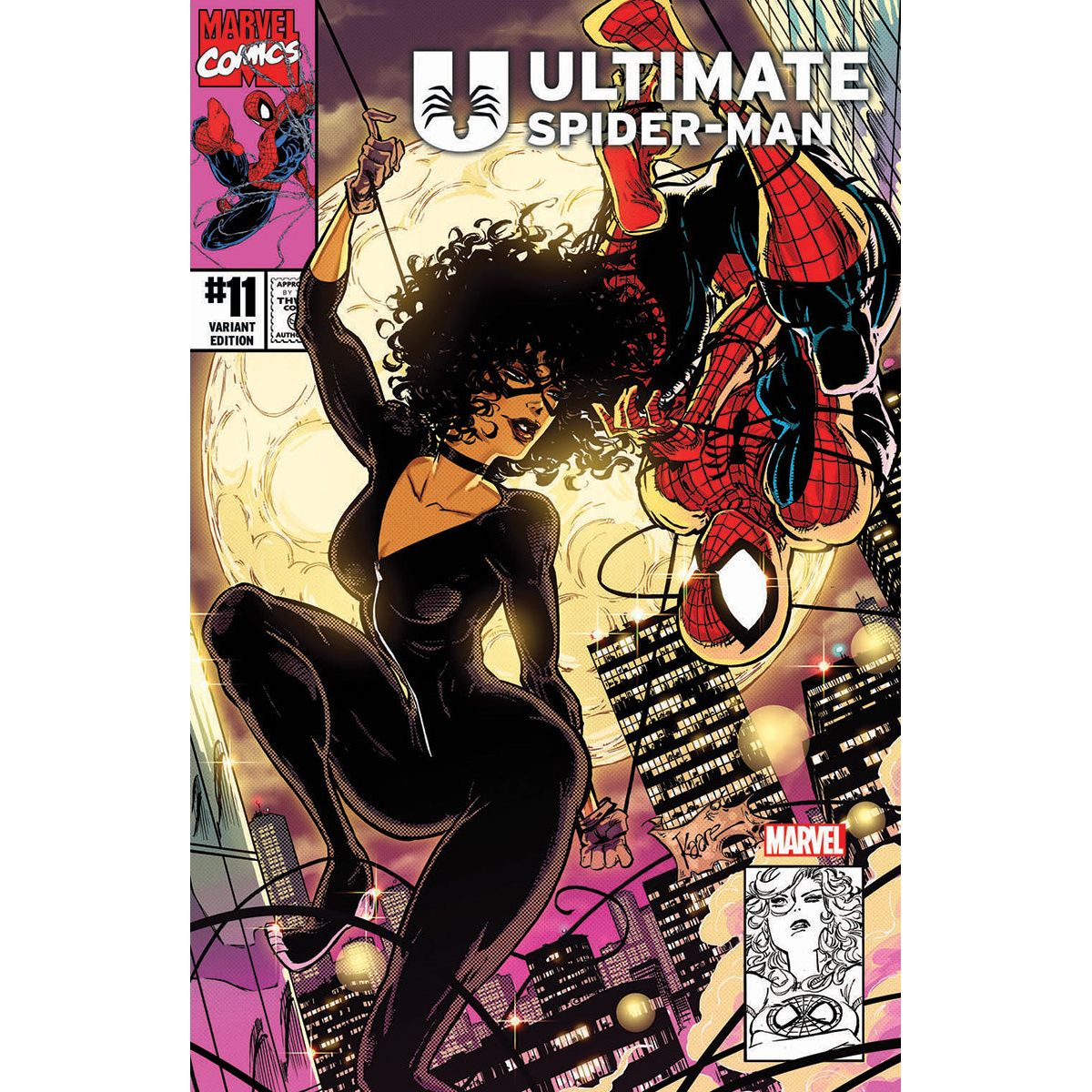 [Signed by Kaare Andrews] ULTIMATE SPIDER-MAN #11 UNKNOWN COMICS KAARE ANDREWS EXCLUSIVE VAR - Plastic Empire