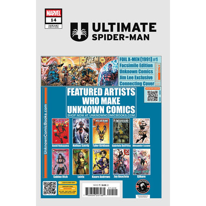 Ultimate Spider-Man #14 Unknown Comic Mirka Andolfo Exclusive Var (02/12/2025) (02/26/2025)