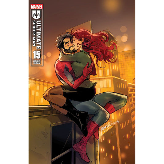 [2 PACK] Ultimate Spider-man #15 Unknown Comic Mirka Andolfo Exclusive Var  (03/26/2025)