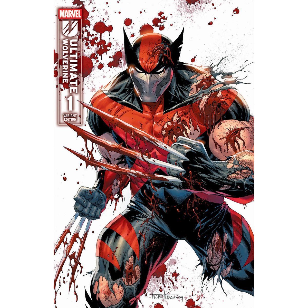 [Signed by Tyler Kirkham] Ultimate Wolverine #1  Unknown Tyler Kirkham Excl Prem Var