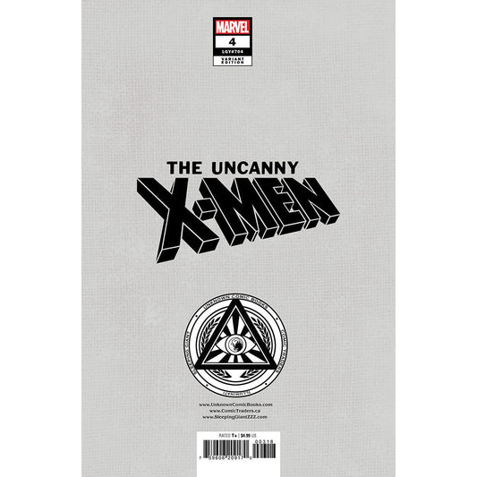 Uncanny X-Men #4 Unknown Comics Tyler Kirkham Connecting Cover Exclusive Var (10/16/2024)