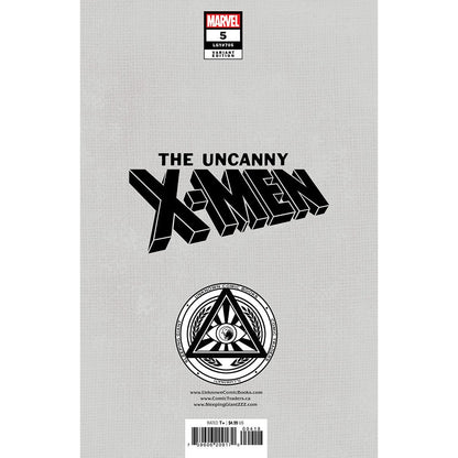 [Signed by Tyler Kirkham] UNCANNY X-MEN #5 Kirkham Unknown Tyler Kirkham Exclusive Virgin Var