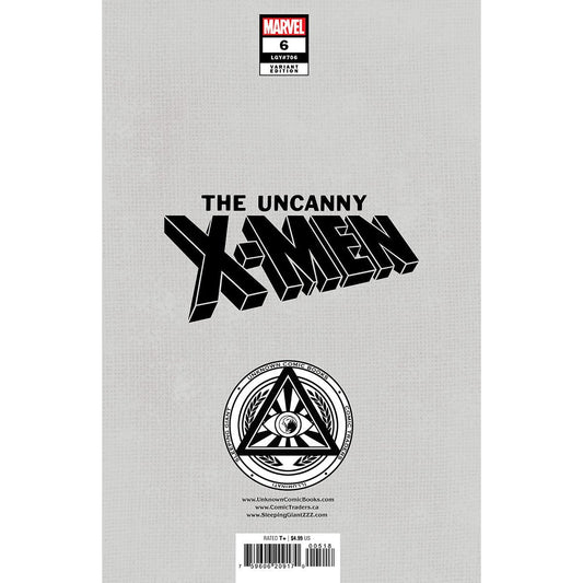 UNCANNY X-MEN #6 UNKNOWN COMICS TYLER KIRKHAM EXCLUSIVE VAR (11/27/2024)