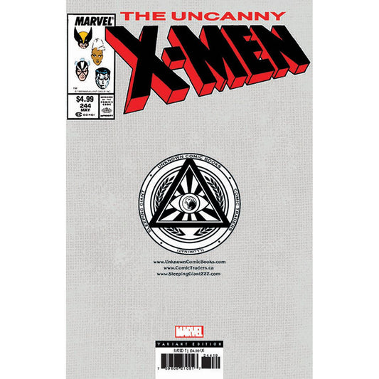[FOIL] UNCANNY X-MEN #244 FACSIMILE UNKNOWN COMICS Marc Silvestri EXCLUSIVE VAR (10/02/2024)